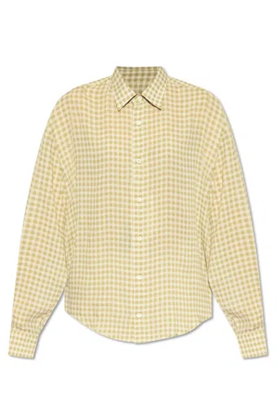 Shop Ami Alexandre Mattiussi Ami Vichy Motif Buttoned Shirt In Multi