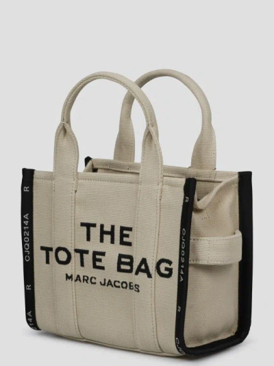 Shop Marc Jacobs The Jacquard Small Tote Bag In Neutrals