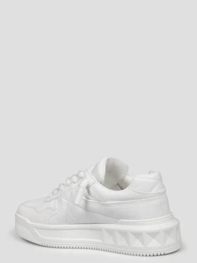 Shop Valentino One Stud Xl Low-top Sneakers In White