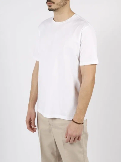 Shop Herno Superfine Cotton Stretch T-shirt In White