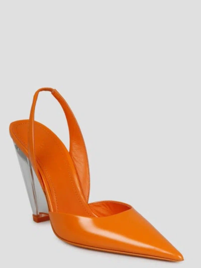 Shop 3juin Kristen Slingback Pump In Orange