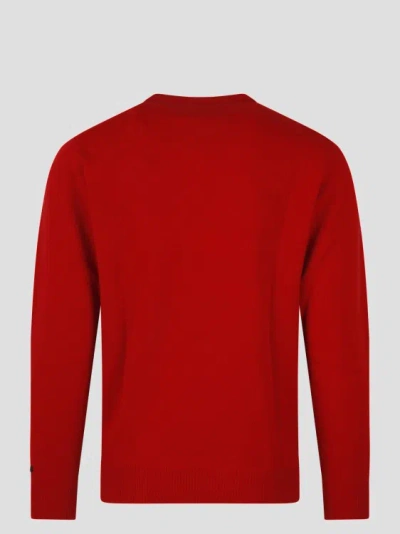 Shop Mc2 Saint Barth Cortina Sweater In Red
