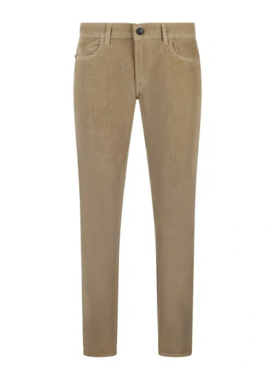 Shop Re-hash Rubens Corduroy Trousers In Brown