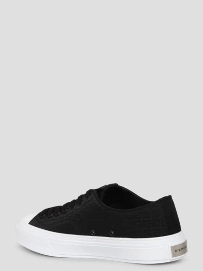 Shop Givenchy City Low Sneakers In Black