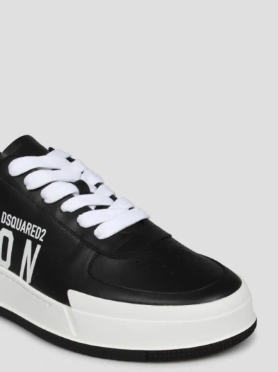 Shop Dsquared2 Canadian Sneakers In Black