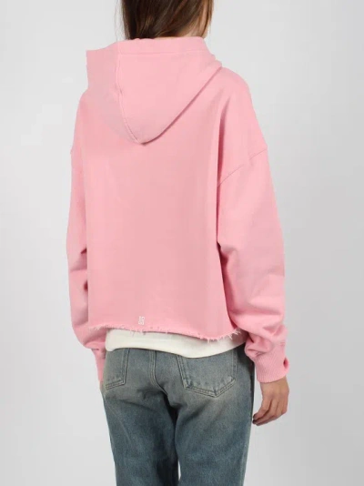 Shop Givenchy Archetype Hoodie In Pink