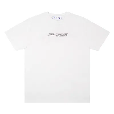 Pre-owned Off-white Logo T-shirt 'white/nude'