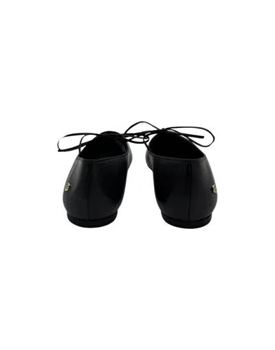 Shop Anine Bing Ballerina-slippers In Black