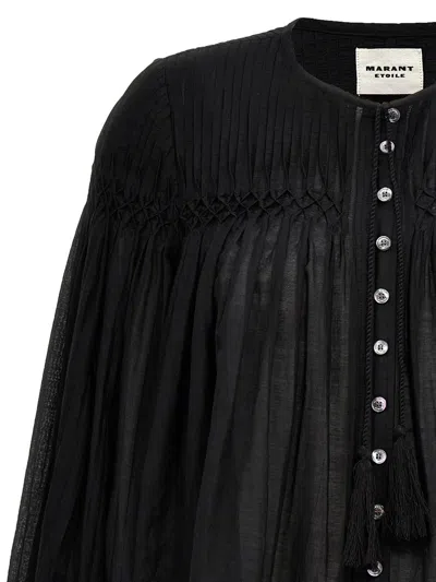Shop Isabel Marant Étoile 'abadi' Shirt In Black