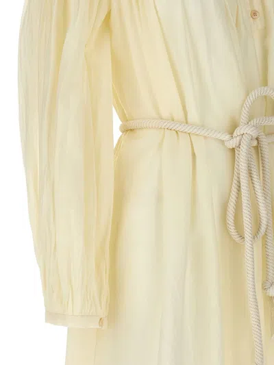 Shop Isabel Marant Étoile 'adeliani' Dress In White