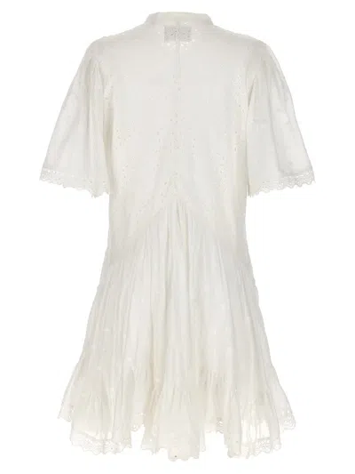 Shop Isabel Marant Étoile 'slayae' Dress In White