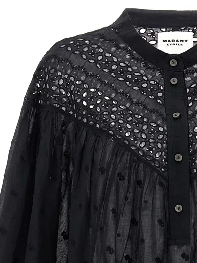 Shop Isabel Marant Étoile 'safi' Blouse In Black