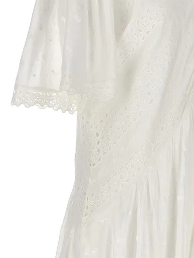 Shop Isabel Marant Étoile 'slayae' Dress In White