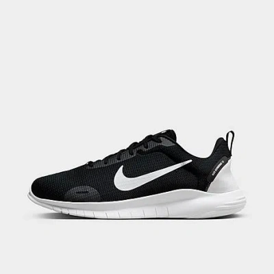 Shop Nike Men's Flex Experience Run 12 Running Shoes (extra Wide Width) In Black/dark Smoke Grey/white