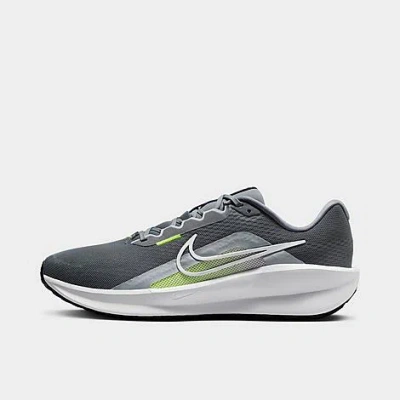 Shop Nike Men's Downshifter 13 Running Shoes In Anthracite/black/volt/white