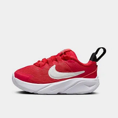 Nike Kids' Toddler Star Runner 4 Running Shoes In University Red/black/white/summit White