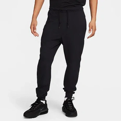 Shop Nike Men's Sportswear Tech Knit Lightweight Jogger Pants In Black/black