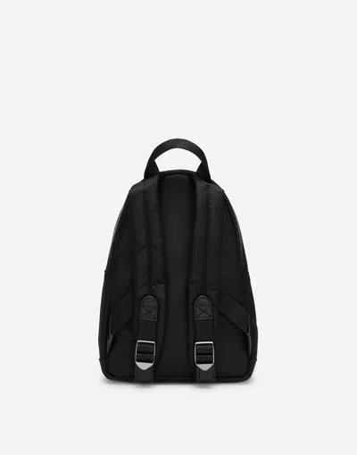 Shop Dolce & Gabbana Nylon Backpack In ブラック