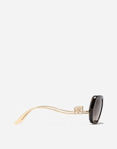 Shop Dolce & Gabbana نظارة شمسية Dg Crystal In Generic