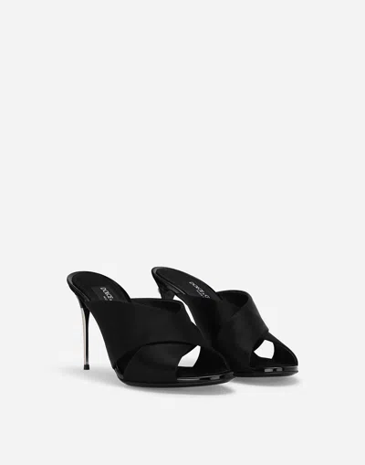 Shop Dolce & Gabbana Sandalo In Nero/nero