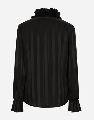 Dolce & Gabbana Camicia In Nero