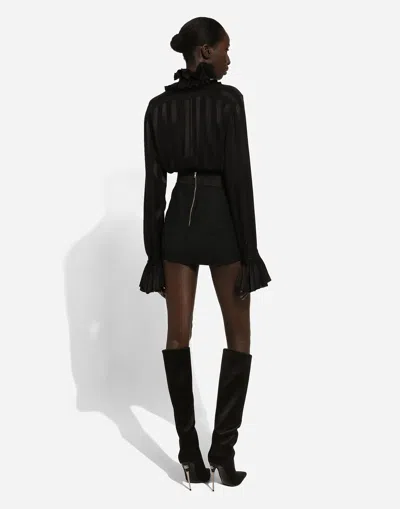 Dolce & Gabbana Camicia In Nero