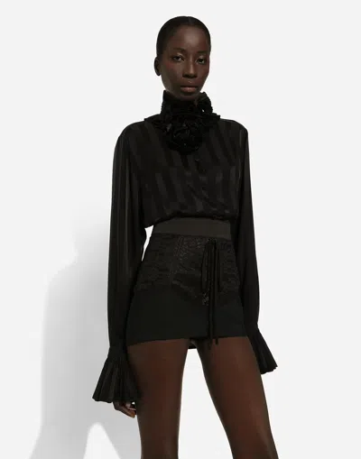 Dolce & Gabbana Camicia In Nero