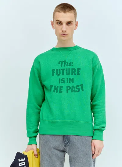 Shop Human Made Tsuriami #2 Sweatshirt In Green