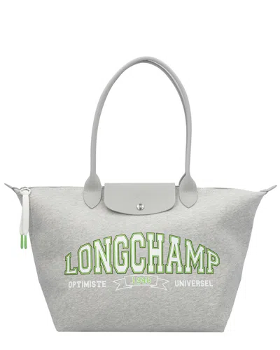 Shop Longchamp Le Pliage Collection Large Tote In Grey