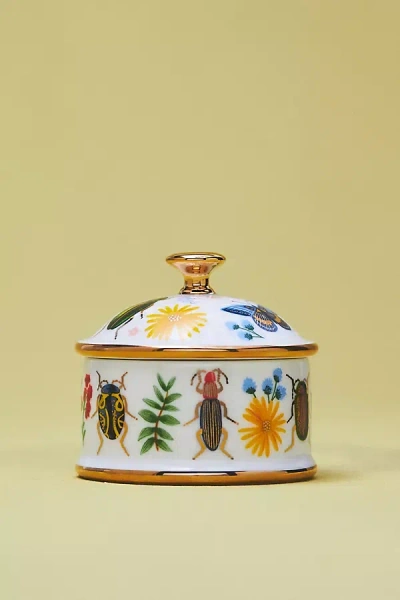 Shop Anthropologie Curio Round Porcelain Box