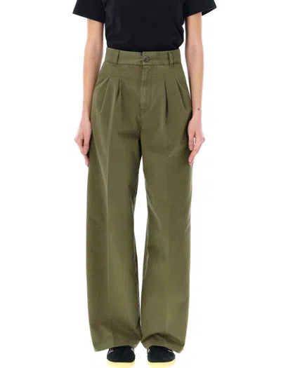 Shop Carhartt Wip W' Leola Pant In Dunde Green