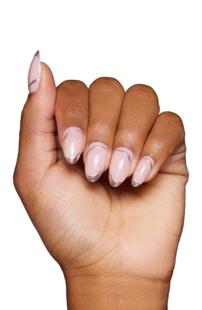 Shop Glamnetic Short Almond Press-on Nails Set In Whipped