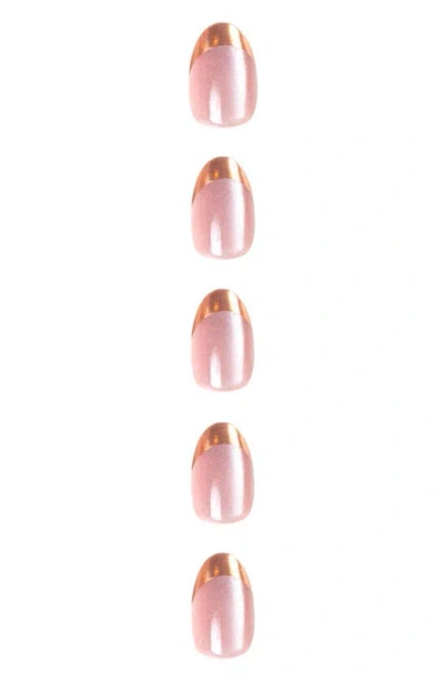 Glamnetic Short Oval Press-on Nails In Caramel Apple