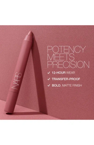 Shop Nars Powermatte High-intensity Long-lasting Lip Pencil In Midnight Rider