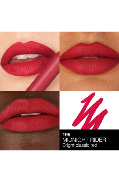 Nars Powermatte High-intensity Long-lasting Lip Pencil In Midnight Rider