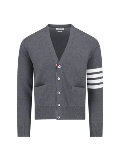 Shop Thom Browne Sweaters In Grey