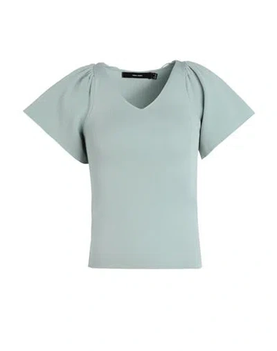 Shop Vero Moda Woman Sweater Sage Green Size M Polyester