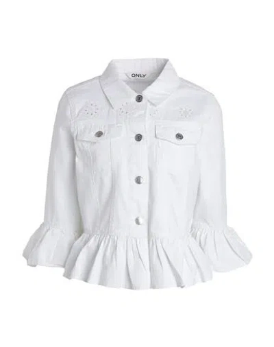 Shop Only Woman Jacket White Size M Cotton