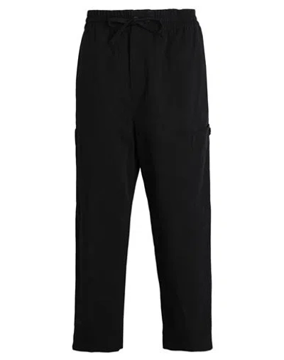 Shop Kenzo Man Pants Black Size L Cotton, Linen