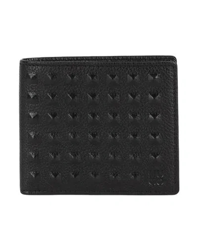 Shop Hugo Man Wallet Black Size - Cow Leather