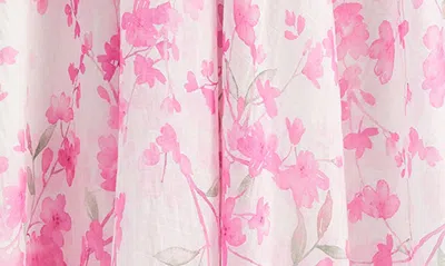 Shop Bardot Mirabelle Floral Print Midi Skirt In Pink Floral