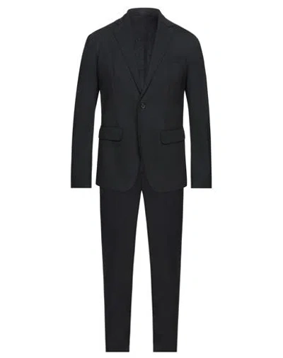 Shop Dsquared2 Man Suit Black Size 34 Virgin Wool, Elastane