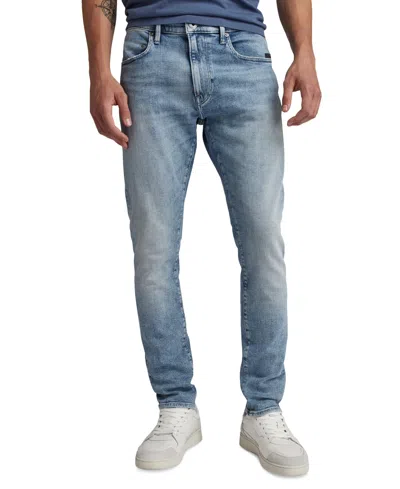 Shop G-star Raw Men's Revend Skinny-fit Jeans In Sun Faded Nubay Blue