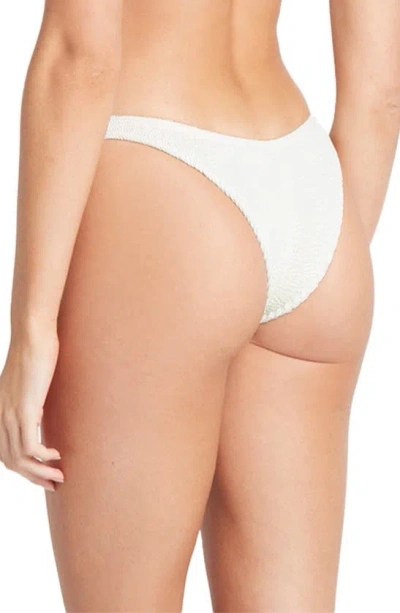 Bondeye Bound By Bond-eye Sinner Bikini Bottoms In Optic White
