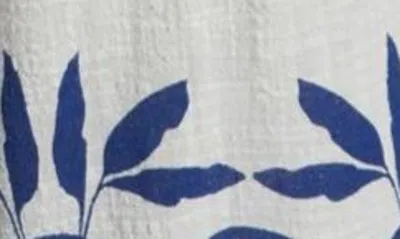 Rip Curl Santorini Border Print Palazzo Pants In Blue