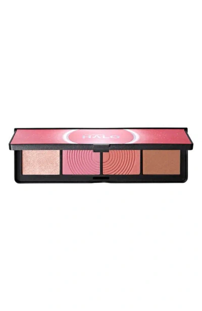 Shop Smashbox Halo Sculpt + Glow Face Palette With Vitamin E In Pink