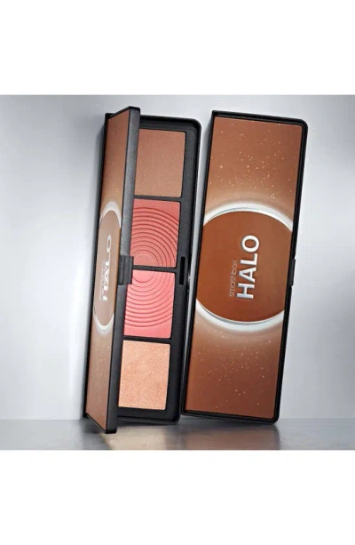 Smashbox Halo Sculpt + Glow Face Palette With Vitamin E In Cali