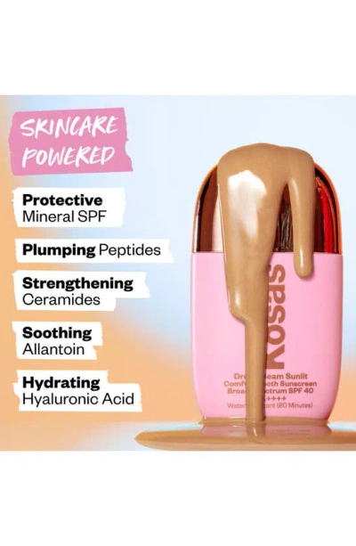 Kosas Dreambeam Silicone-free Mineral Sunscreen Spf 40 With Ceramides And Peptides Dreambeam Sunlit 1.3 oz In Sunlit