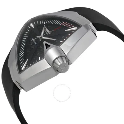 Shop Hamilton Ventura Xxl Automatic Asymmetric Men's Watch H24655331 In Black / Skeleton