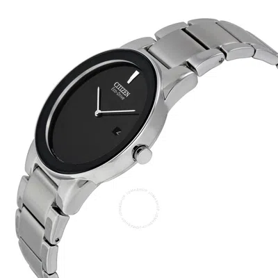 Shop Citizen Axiom Eco-drive Black Dial Men's Watch Au1060-51e